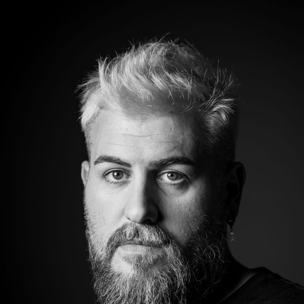 Portrait of Ferran, photographer at Objectiu Fotògrafs