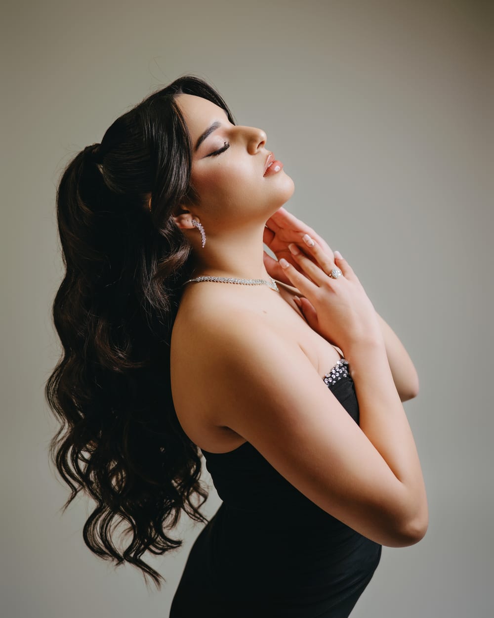 Sweet fifteen portrait at our Reus studio · Objectiu Fotògrafs